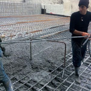 کفسازی بتن سخت